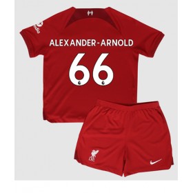 Baby Fußballbekleidung Liverpool Alexander-Arnold #66 Heimtrikot 2022-23 Kurzarm (+ kurze hosen)